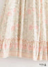 Boho Skirts in White Smoke For Women